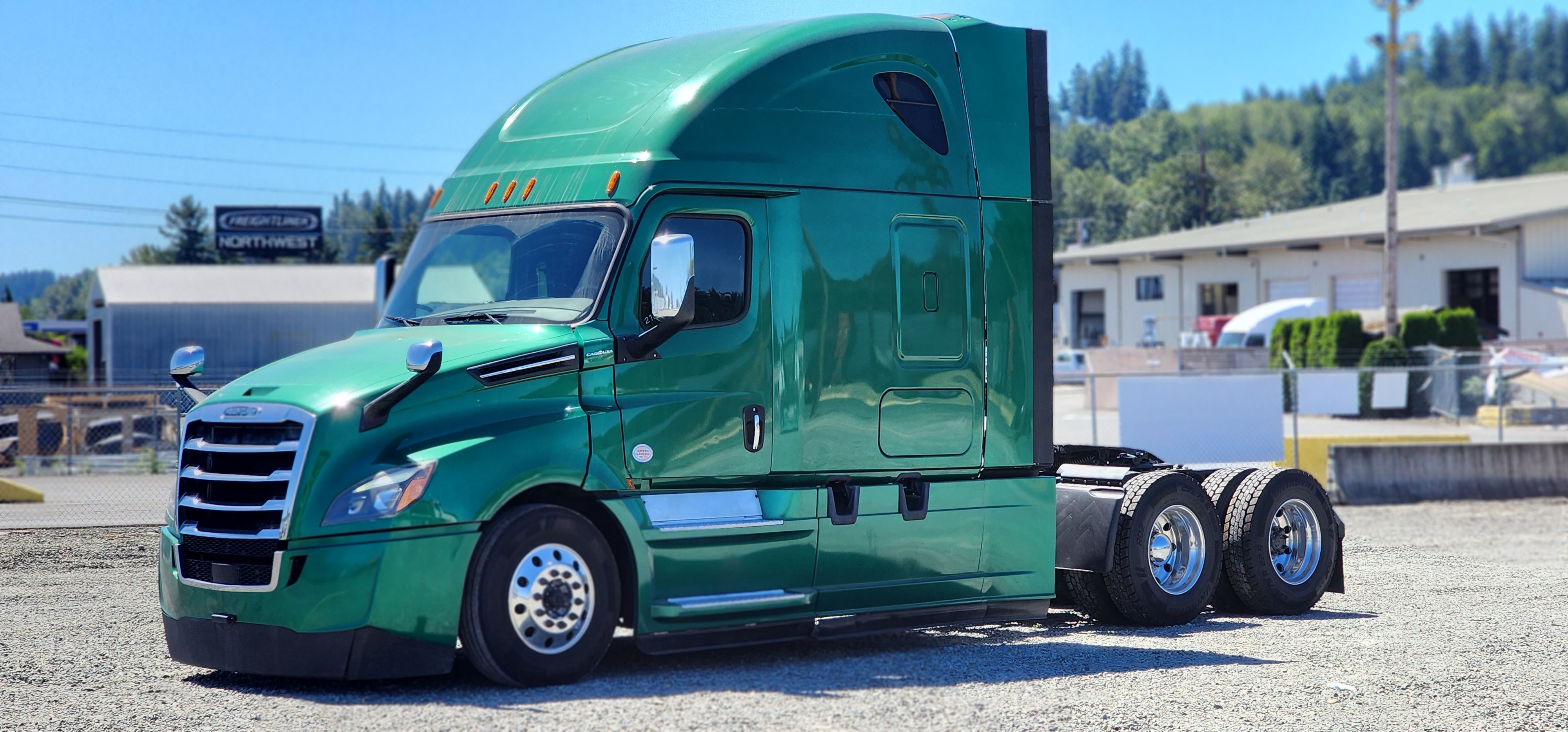 2023 Freightliner Cascadia — 95K Miles, DD15, Factory Warranty